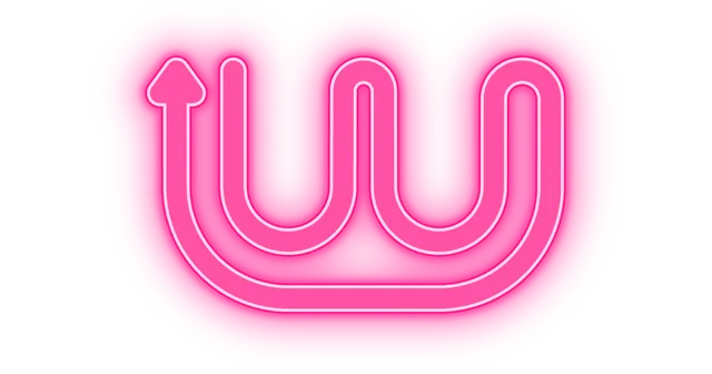 Wreckedify neon logo